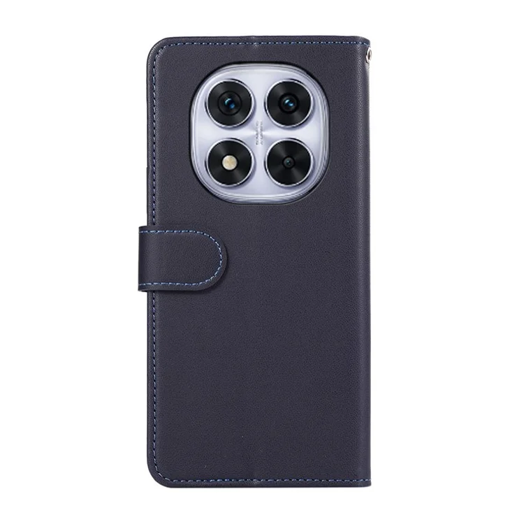 For Xiaomi Redmi Note 14 Pro 4G Case RFID Blocking Flip Leather Phone Cover - Blue