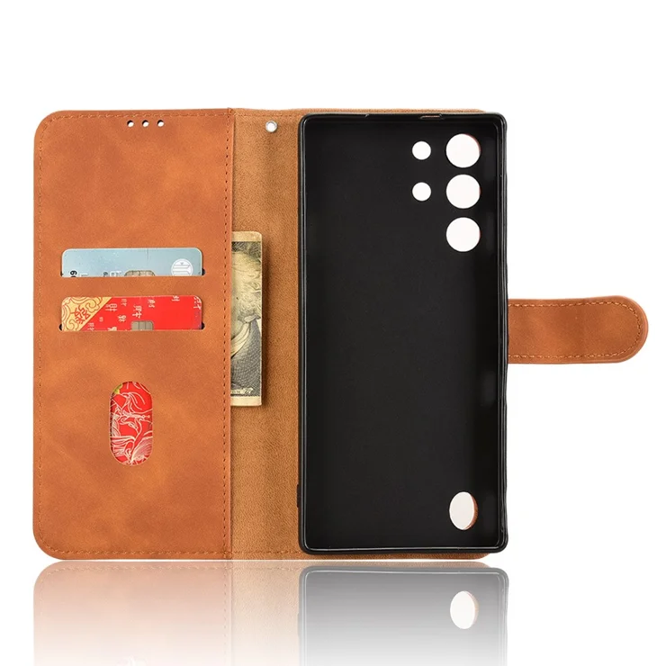 For ZTE nubia Red Magic 10 Pro 5G Leather Case Skin-Feel Anti