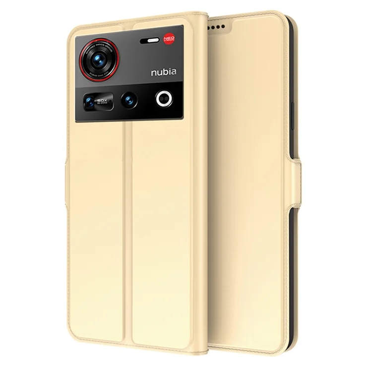 Rfvzubemok Compatible With ZTE Nubia Z60 Ultra 5G NX721J,Compatible With ZTE Nubia Z60 Ultra 5G NX721J Flip Kickstand Magnetic Closure Wallet Cover Blue - View #9