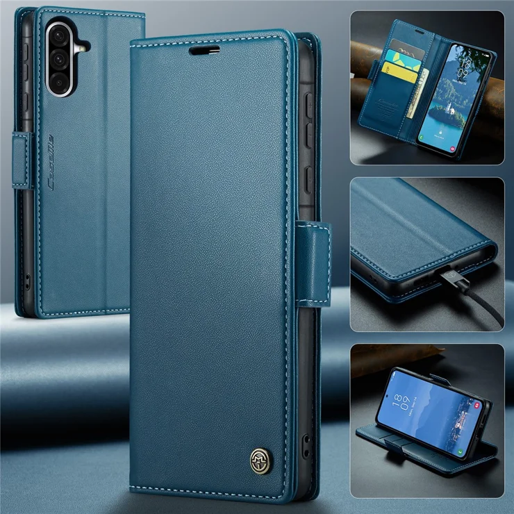 For Samsung Galaxy A56 5G Leather Case CASEME 023 RFID