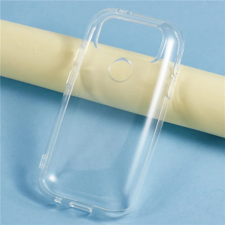 For Unihertz Jelly Max Case Soft TPU Drop Protection Phone Cover - Transparent