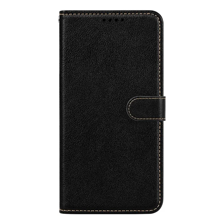 For Xiaomi 14T Leather Case Litchi Texture Wallet RFID Blocking Phone Cover - Black