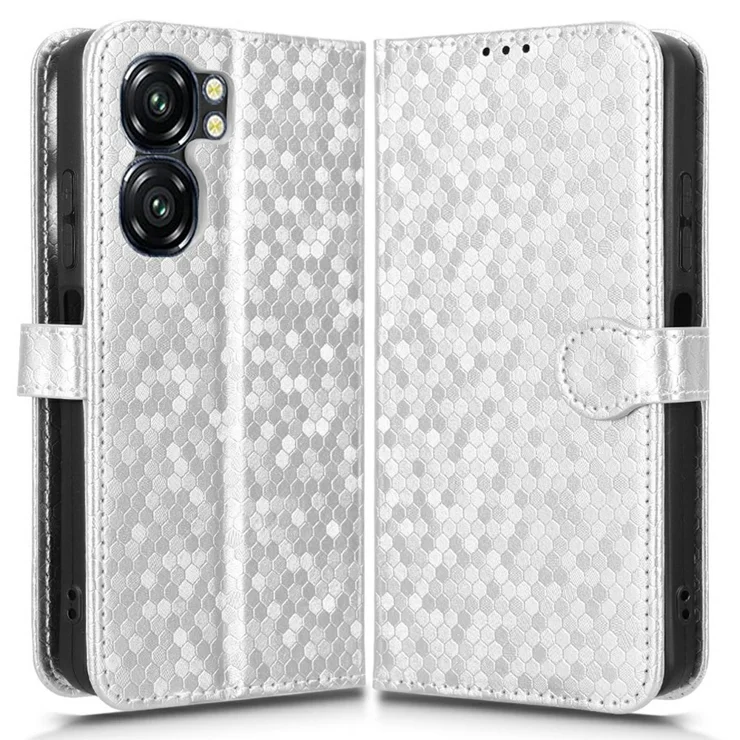 SEAHAI Cover per Oukitel C58 Pro/Oukitel C58 Portafoglio, Custodia con Carino Gatto in Rilievo Premium PU Pelle Antiurto Case con Kickstand/Slot per Schede/Protezione RFID, Viola