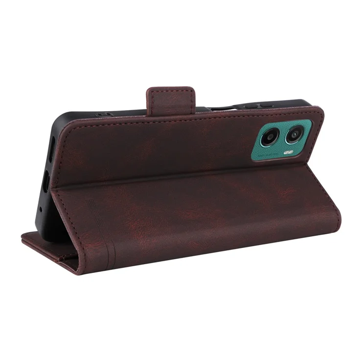 Handyhülle Für Motorola Moto E15 / G05 – Wallet Klapphülle Mit RFID-Schutz, Standfunktion & Kartenfach, Grün