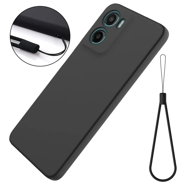 EASSGU TPU Handyhülle Für Motorola Moto G05 / E15 – Durchsichtiger Farbverlauf, Stoßfest, Blau-lila