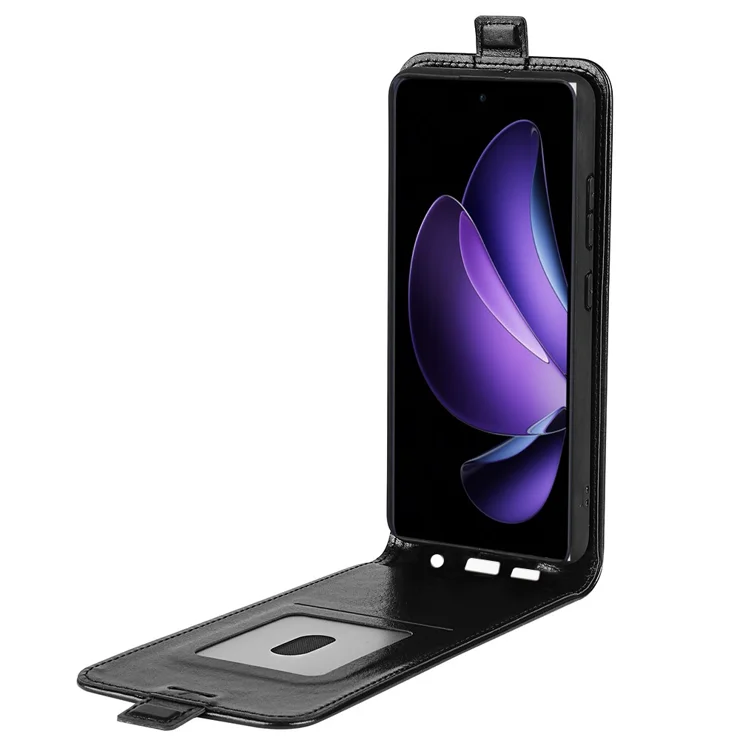 For OPPO Reno13 F 5G, Luxury PU Flip Leather Wallet Stand - View #4