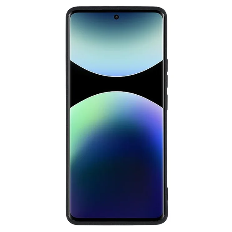 Matte Case for Xiaomi Redmi Note 14 Pro 5G / 14 Pro+ 5G TPU Non-Slip Protective Phone Cover - Black