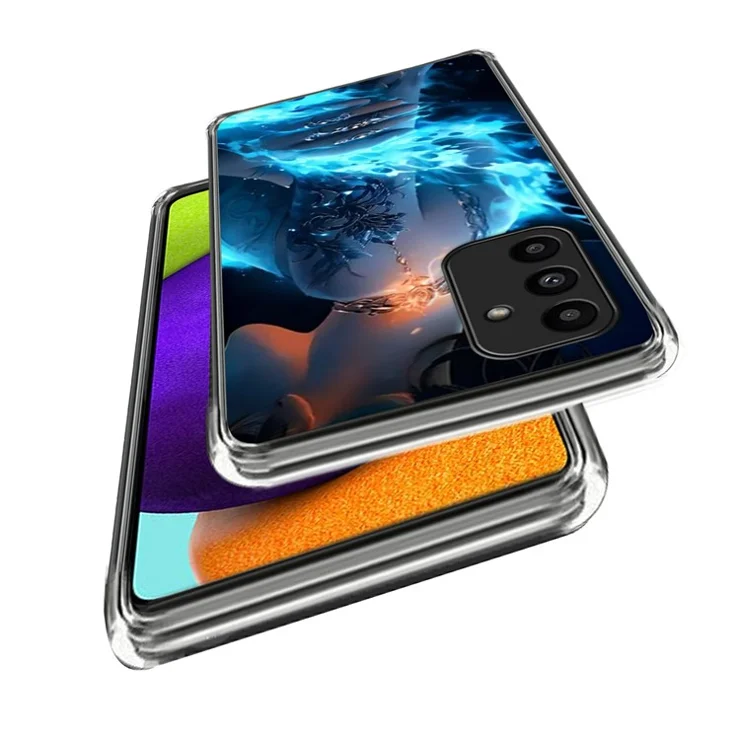 For Samsung Galaxy A15 5G / 4G Case Pattern Printed Shockproof TPU Phone Cover - Fantasy Scenery