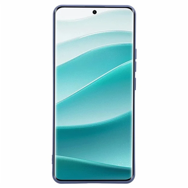 WANLONFENG RB3 Series For Xiaomi Redmi Note 14 Pro+ 5G Case with 2Pcs Screen Film Precise Lens Hole Soft TPU Phone Back Cover - Lavender Grey