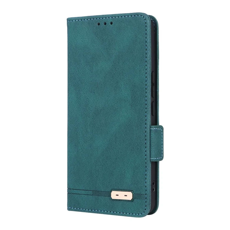EASSGU Flip-Handyhülle Für Vivo V50 5G – PU Leder Mit 3 Kartenfächern, Magnetverschluss & Standfunktion, Rot