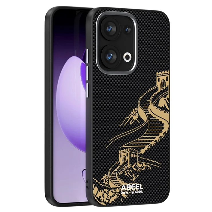 ABEEL For Oppo Reno13 5G (Global) Case Compatible with MagSafe Ultra Slim PC TPU Phone Back Cover - The Great Wall