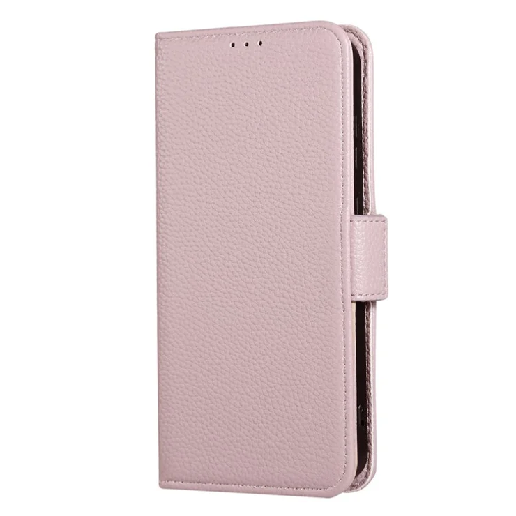 For Samsung Galaxy A16 5G / A16 4G Leather Case RFID Blocking Shockproof Wallet Phone Cover with Straps - Purple