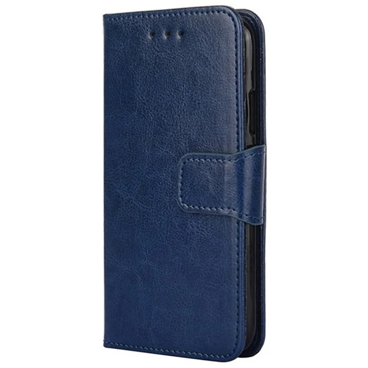 For Xiaomi Poco X7 Pro 5G / Redmi Turbo 4 5G Case Wallet PU Leather + TPU Folding Stand Phone Cover - Sapphire