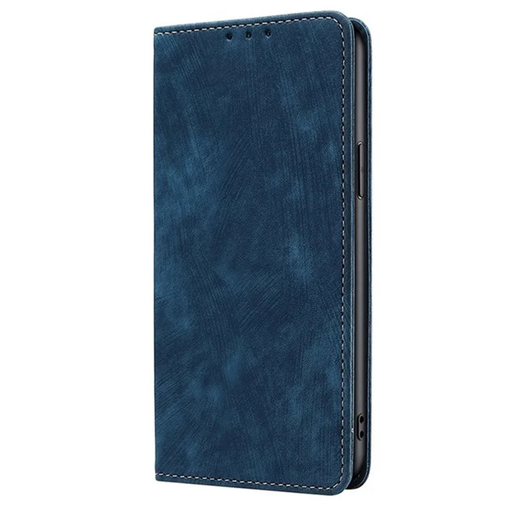 For OnePlus Ace 5 Pro 5G / Ace 5 5G Case RFID Blocking Wallet Leather Phone Cover - Blue
