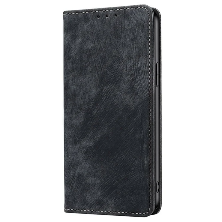 For Xiaomi 14T Case RFID Blocking Wallet Leather Phone Cover - Black