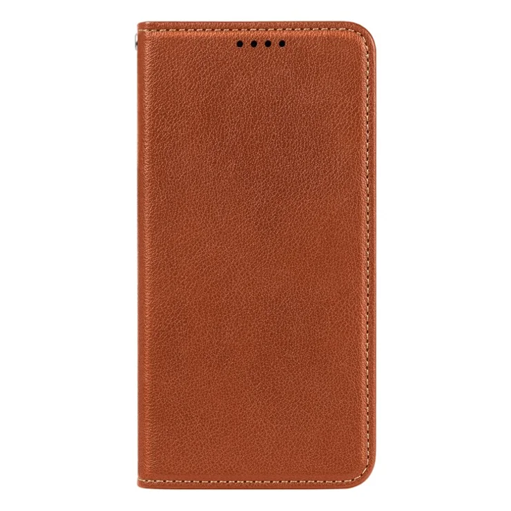 For Xiaomi 14T Case Wallet RFID Blocking Leather Phone Cover Strong Magnetic Closure - Brown