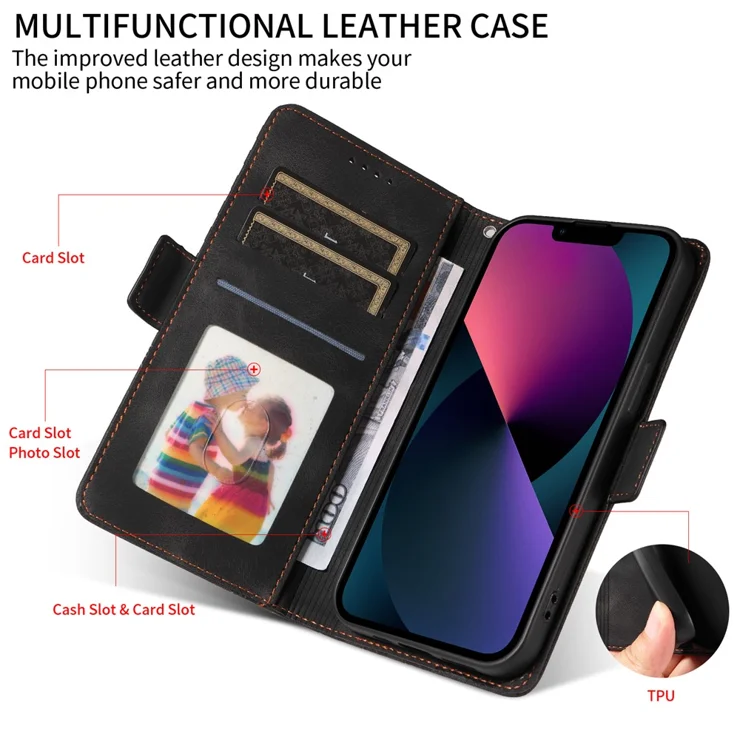 Leder-Handyhülle Für Xiaomi Redmi A5 4G – Mit RFID-Schutz, Kartenfach & Ständer-Funktion