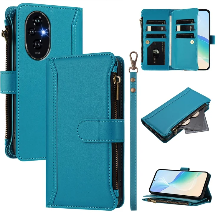 Honor 200 Pro 5G Hülle [Brieftasche] [Klammerfunktion