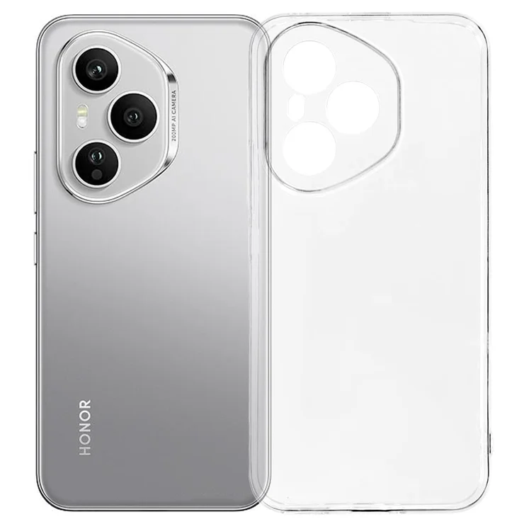 Cresee Custodia Trasparente Per Honor 400 Pro 5G | TPU Flessibile Con Angoli Rinforzati | Bumper Antiurto Slim Fit | Protezione Per Fotocamera