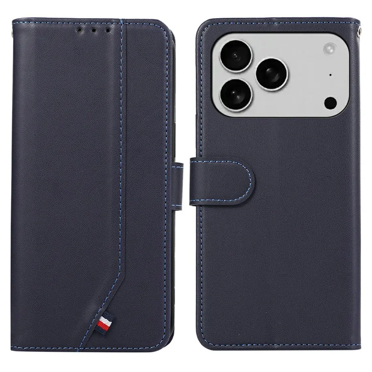 Coque Portefeuille Pour IPhone 17 Pro – Fermeture Magnétique, Emplacements Cartes, Support Intégré, Motif Fleurs/papillons