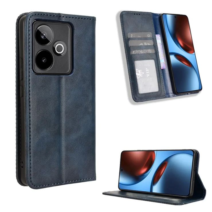 BAILI Magnetica Custodia Per Realme X50 PRO 5G, Cover Portafoglio - Foto 3