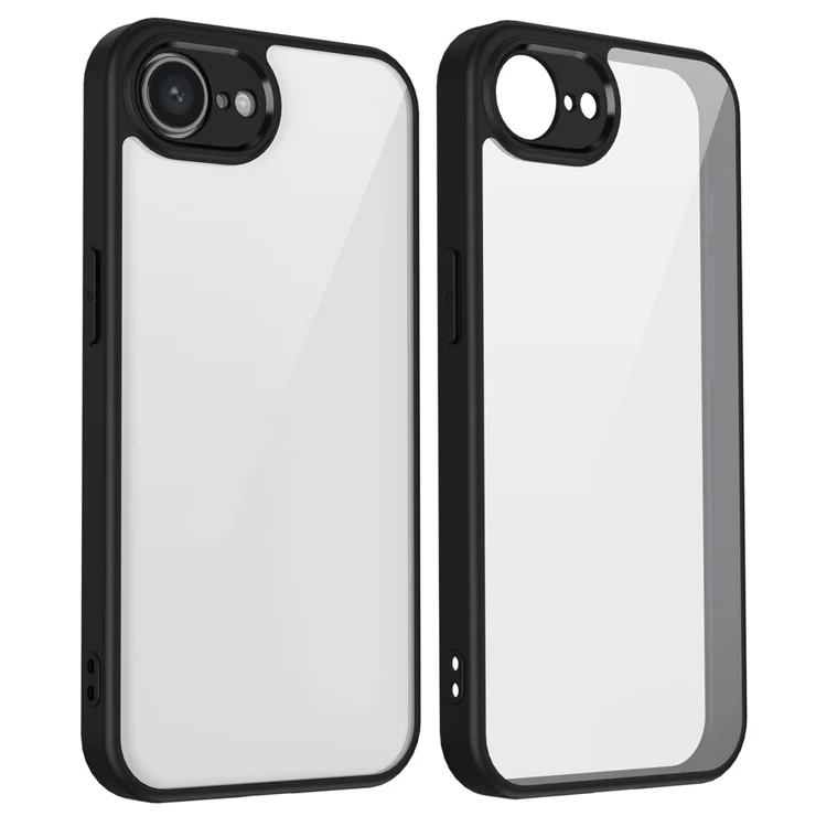 Back Cover Clear Case With Black Border Dteck For IPhone 13 Case