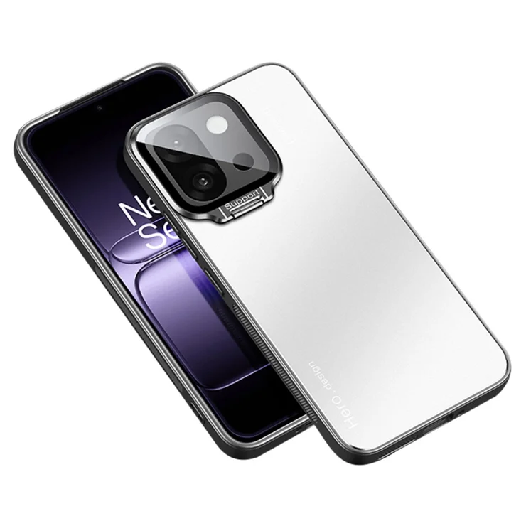 Cover Portafoglio In Pelle PU Per OnePlus 13 5G - Antiurto Con Slot Carte, Supporto E Blocco RFID, Grigio - 3