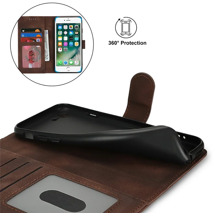 Wallet Case for iPhone SE (2022) (2020) Double Folded