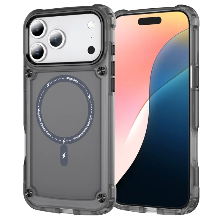 For iPhone 17 Pro Max Case Skin Touch TPU PC Phone Cover