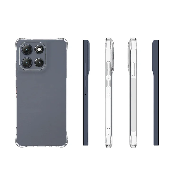 Coque Motorola Moto G62 5G RankOne - TPU Silicone Transparent - Motif Coloré - Protection Antichoc