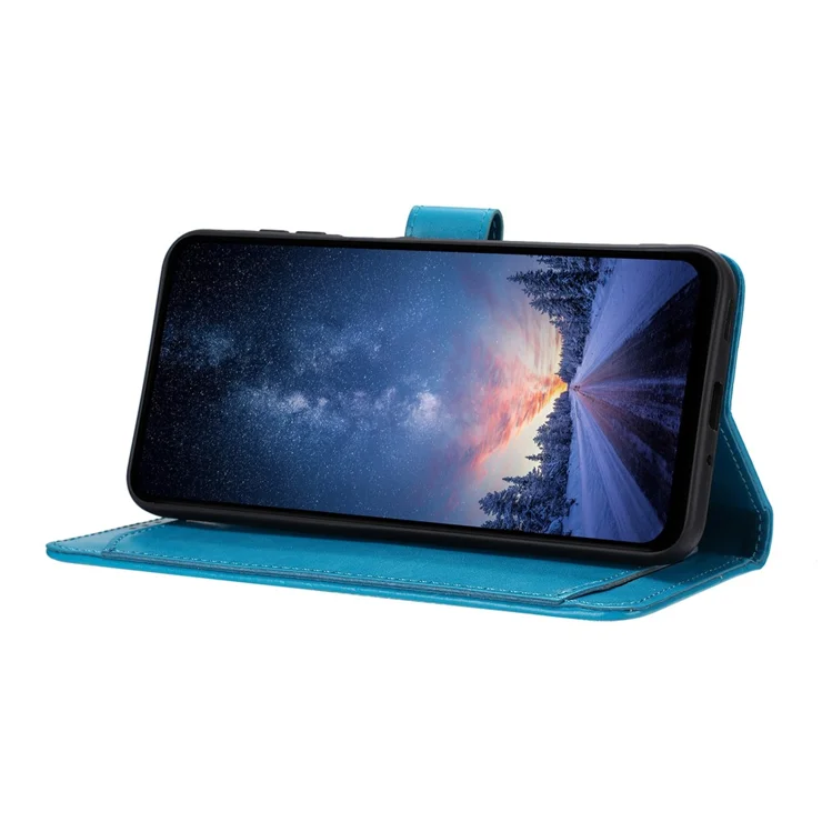Lankashi Premium Custodia Portafoglio in PU Pelle Supporto Caso Guscio Protettiva Cover Flip Skin Case per DUODUOGO J6 Plus 6 (Nero