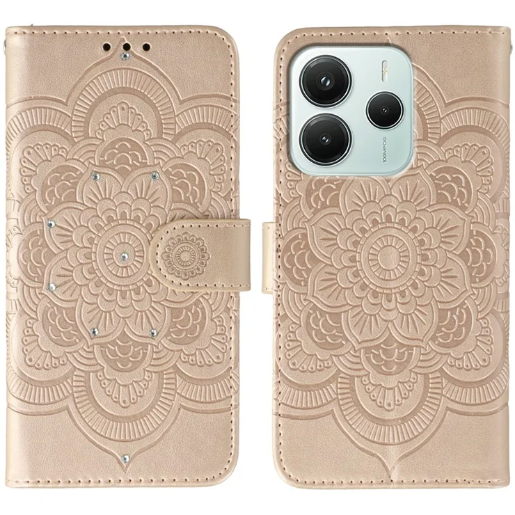 Housse Papillon Galaxy A13 4G, Cuir PU Magnétique, étui à Rabat Jaune