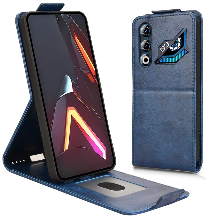 BellaCase Custodia ZTE Nubia Neo 2 5G [Custodia Portafoglio] [Staffa] [Slot per schede] [Flip Cover Magnetica] Compatibile con Lo Smartphone ZTE Nubia Neo 2 5G(Blu
