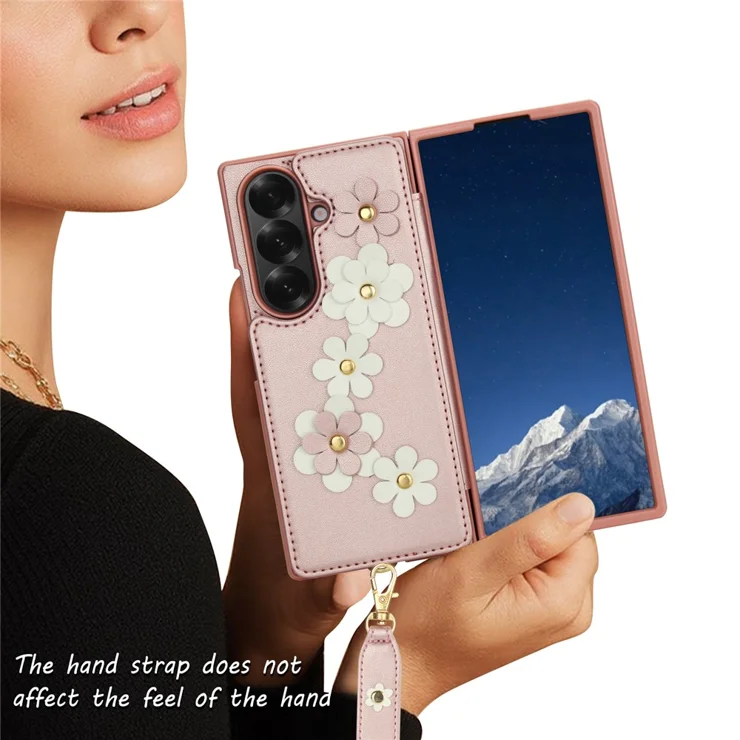 For Samsung Galaxy Z Fold7 5G Case Card Slots Leather Coated