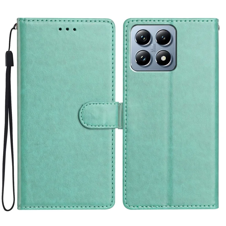 GOGME Cover Per Xiaomi 15 Ultra 5G: Custodia Portafoglio Pelle Con Gatto 3D, RFID E Supporto - Verde Scuro - 5