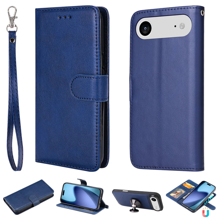 For iPhone Air Case in Detachable Magnetic Leather Wallet
