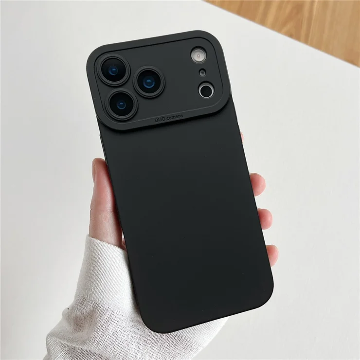 Custodia iPhone 17 Pro Max Nero, Protezione Telefonica in TPU