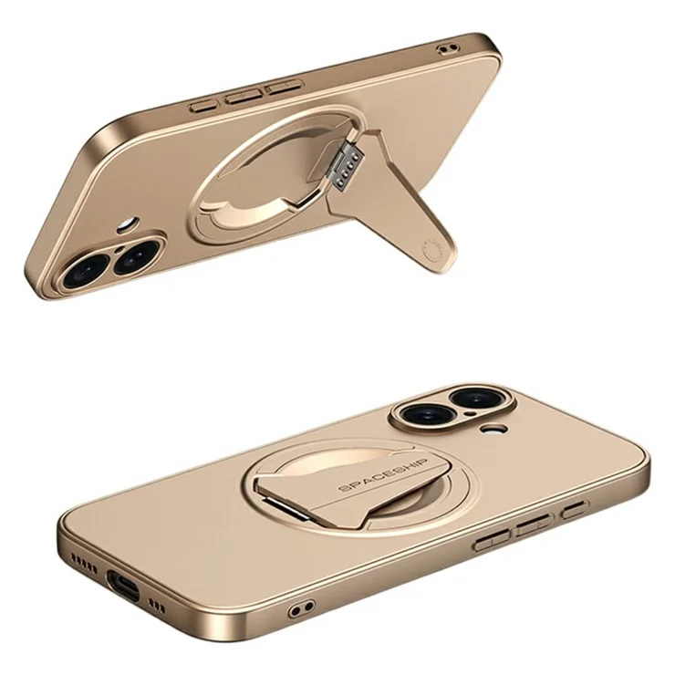 For iPhone 17 Case Compatible with MagSafe Hidden Kickstand