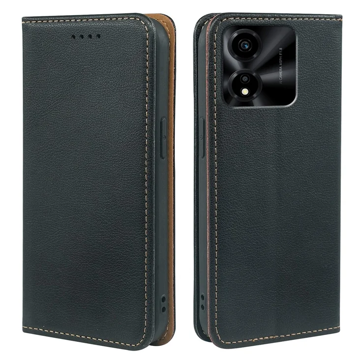 Coque Flip Magnétique Pour Honor X5c Plus - Housse En Cuir PU Avec Porte-Cartes - Protection 360° Et Support Pour Vidéo