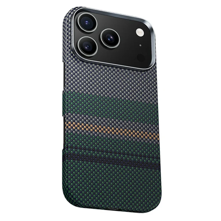 BENKS C1 For iPhone 17 Pro Max Case Compatible with MagSafe Kevlar Aramid Fiber Aurora Flow Woven Phone Cover BENKS C1 For iPhone 17 Pro Max Case Compatible with MagSafe Kevlar Aramid Fiber Aurora Flow Woven Phone Cover