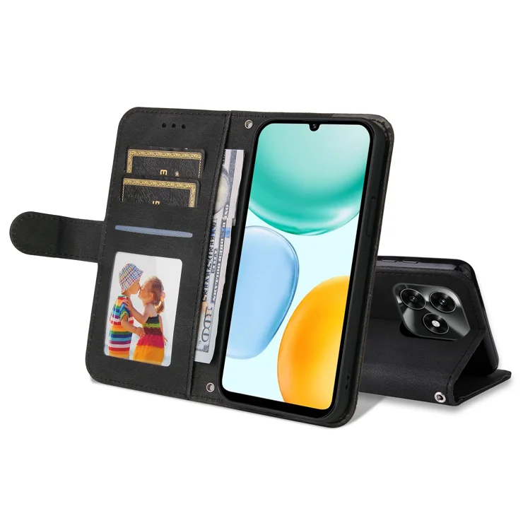 Coque Pour Honor X5C Plus Protection Portefeuille Etui à