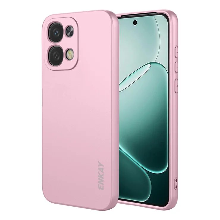 N NEWTOP Cover Compatibile con Oppo Find X3 Pro, Custodia TPU SOFT Gel Silicone Ultra Slim Sottile Flessibile Case Posteriore Protettiva (Rosa