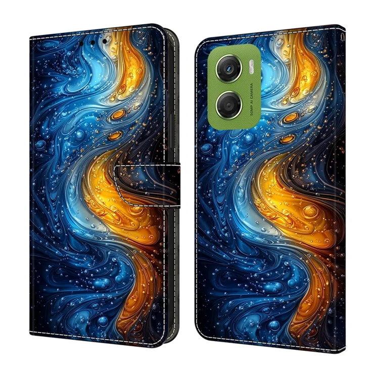 Custodia A Portafoglio In Pelle Per Motorola Moto G05, G06, E15 E Altri &ndash; Con Tasca E Supporto
