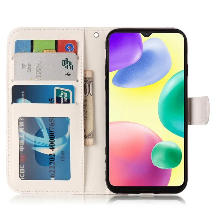 For Xiaomi 12T 5G / 12T Pro 5G / Redmi K50 Ultra 5G Stylish Pattern Embossed Flip Stand Wallet Case PU Leather Full Protection Phone Cover with Hand Strap - Mandala Flower