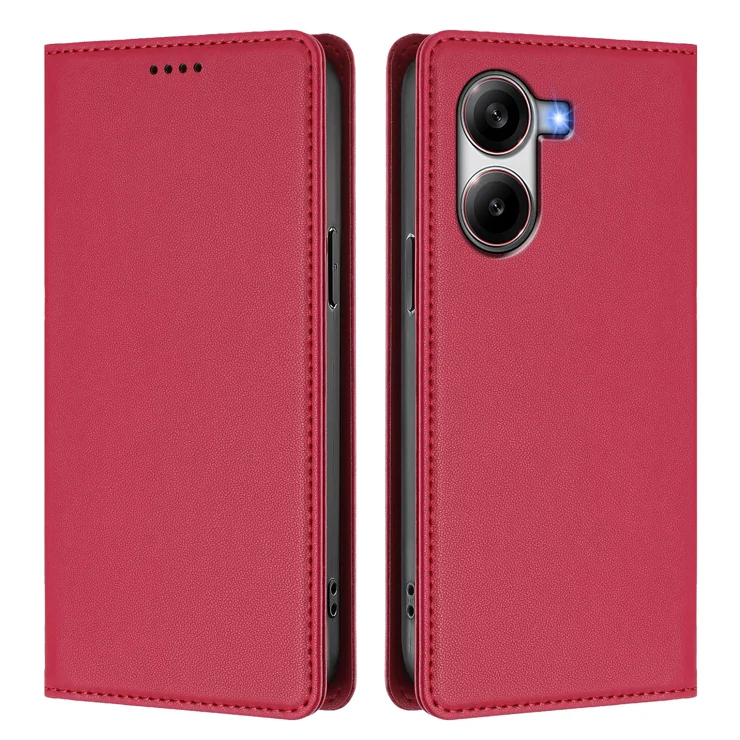 Custodia in Pelle a Portafoglio Serie Crocodile con RFID per Xiaomi
