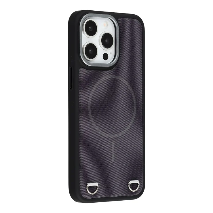 Cover Magnetica In Pelle E TPU Per IPhone 15 Pro Max – Compatibile MagSafe, Antiurto, Nera - 2