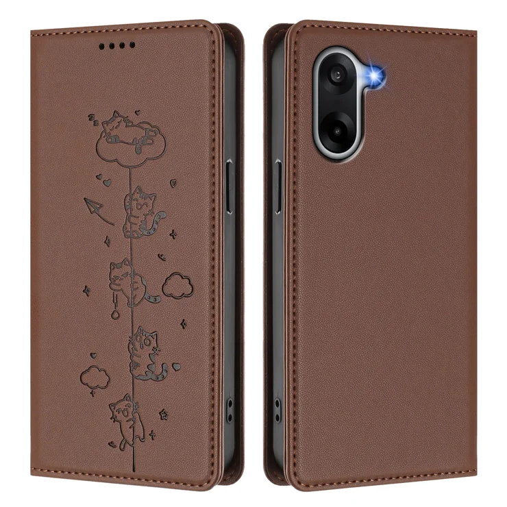 CADORABO Cover Con Chiusura Magnetica, Funzione Stand E Tasca Per Le Carte Custodia Per Cellulare Per Galaxy A13 5g Classy Blu Scuro 132730277