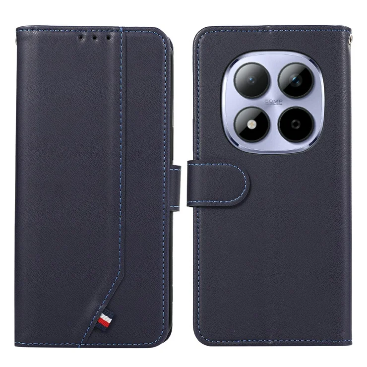 Custodia Portafoglio BAILI Per Xiaomi Poco M6 Pro 4G - Con Blocco RFID, Supporto Regolabile, Chiusura Magnetica, Slot Per Carte, Ricarica Wireless, Pelle PU, Nero