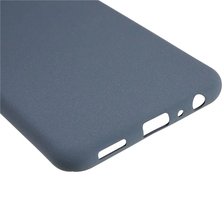 For Samsung Galaxy M13 4G Soft TPU Double-Sided Matte Case Precise Cutouts Anti-Scratch Protective Phone Cover - Grey
