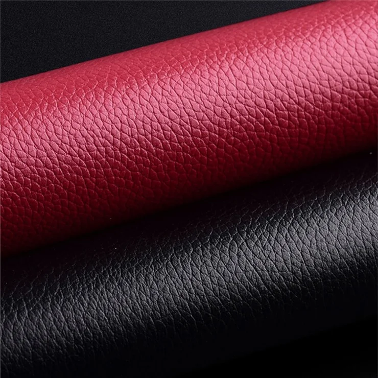 For vivo X90 Pro+ 5G Silm Phone Case Anti-Drop Shockproof Case PC PU Leather Phone Protector - Red